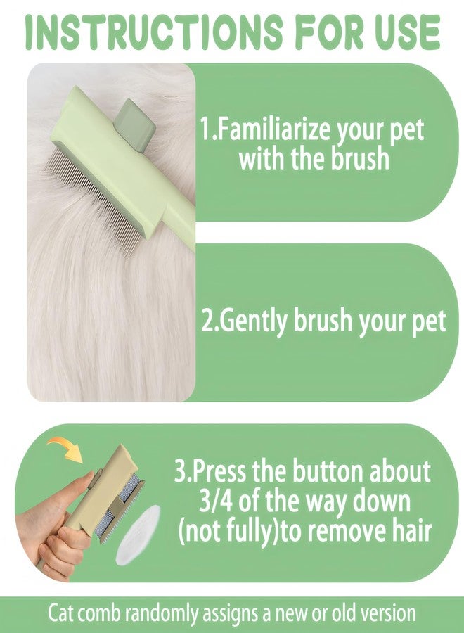 BADAO 1 PCS Pet Hair Removal Glove w/ 2PCS Pet Combs,Electrostatic Gloves for Cats&Dogs Flea Comb,Dog Comb,Cat Comb,Brush for Shedding,Reusable Animal Fur Removal Tool for Couch,Furniture,Carpet,Curtain - Image 4