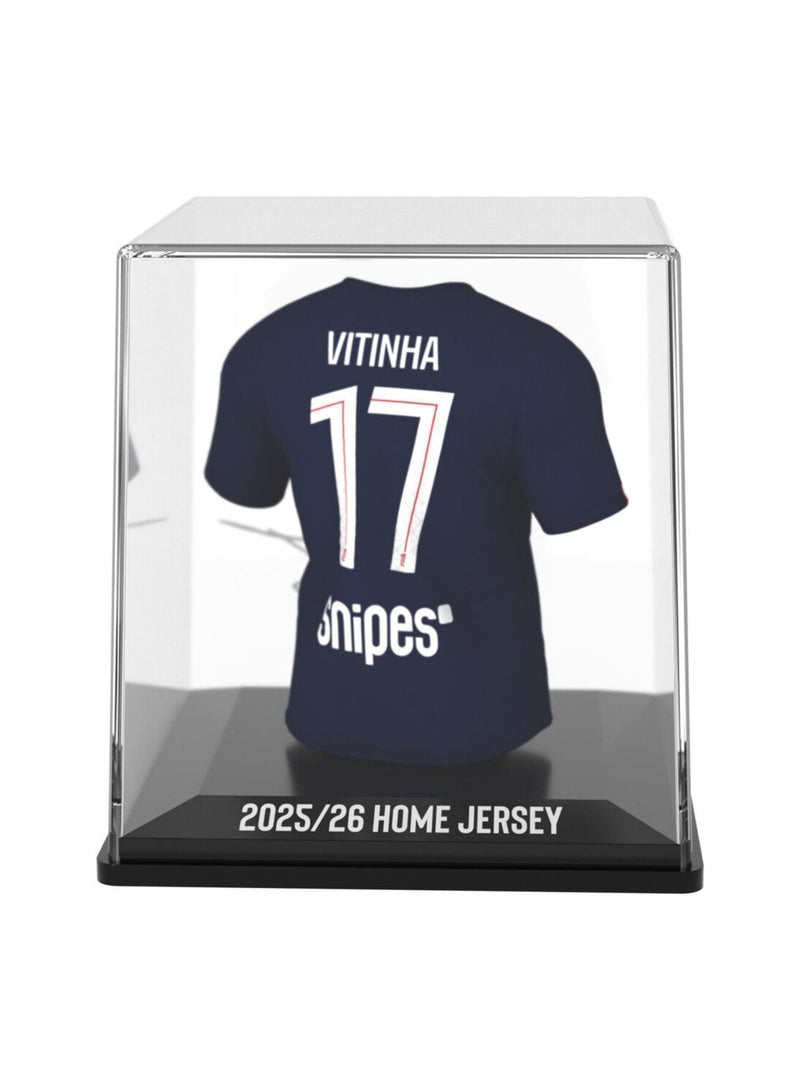 Splink  - Vitinha  (PSG) - Home 25/26 Jersey Display Case, Official Licensed Collectible - Image 3