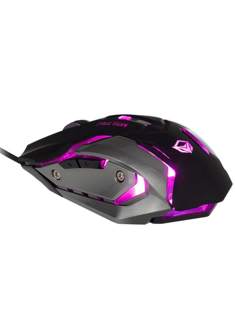 Generic Meetion MT-M915 Backlit Otical Gaming USB Mouse-Black  - Image 2