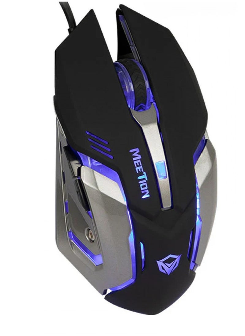 Generic Meetion MT-M915 Backlit Otical Gaming USB Mouse-Black  - Image 3