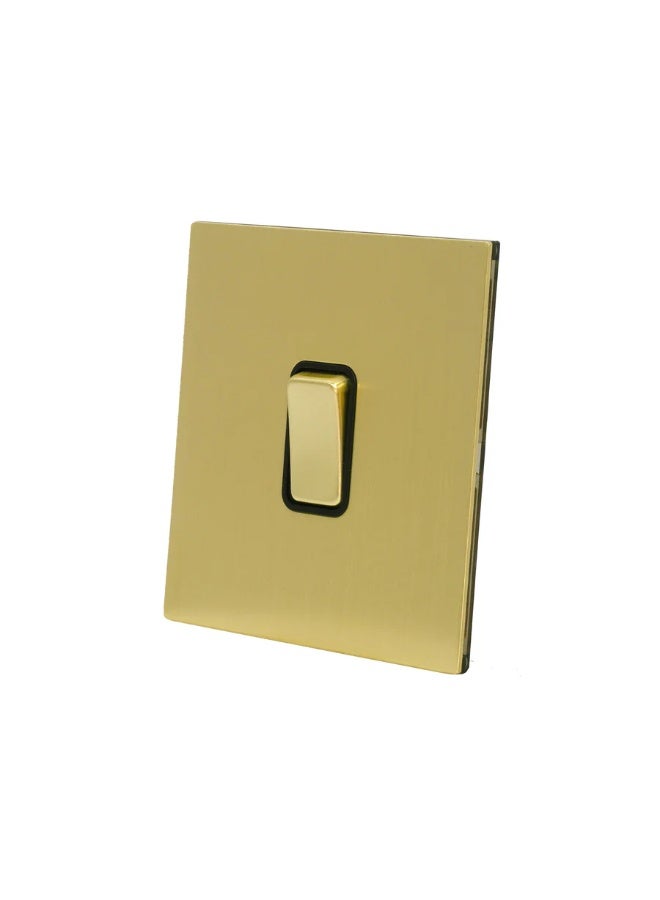 LITEX 10A 1 GANG 2 WAY SWITCH GOLD