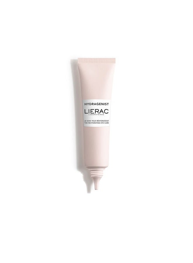 Lierac Hydragenist Rehydrating Eye Care - Vegan Under Eye Cream for Dark Circles, Puffiness & Fine Lines, Hyaluronic Acid for Intense Hydration, Eye Moisturizer that completes your Skin Care -15ml - Image 2