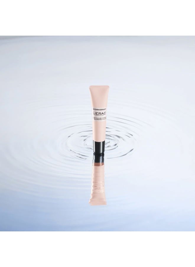 Lierac Hydragenist Rehydrating Eye Care - Vegan Under Eye Cream for Dark Circles, Puffiness & Fine Lines, Hyaluronic Acid for Intense Hydration, Eye Moisturizer that completes your Skin Care -15ml - Image 4