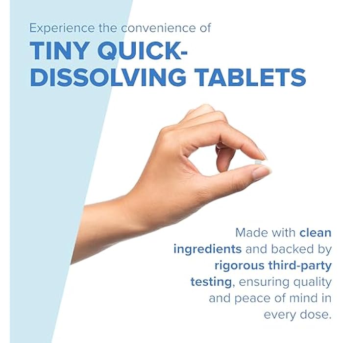 Superior Source Vitamin D3 10000 IU, Quick Dissolve MicroLingual Tablets, 100 Count, Helps Promote Strong Bones and Teeth, Immune Support, Helps Maintain Healthy Muscle Function, Non-GMO - Image 3