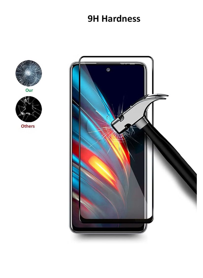 Generic - Tecno Pova 2 Screen Protector - Edge to Edge Tempered Glass Screen Protector - Black, High Transparency, Delicate Touch, Anti-Explosion, Smooth Arc Edges, Easy Installation. - Image 1