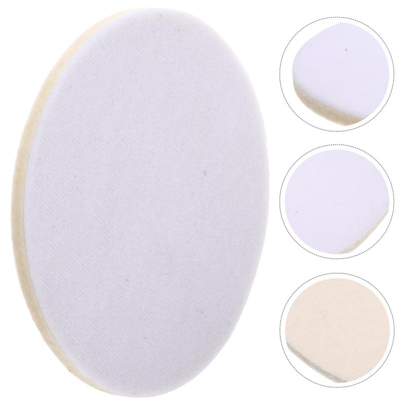 Wool Buffing Pad Self Adhesive for Car Polishing Scratch Removal Paint Restoration - Image 4