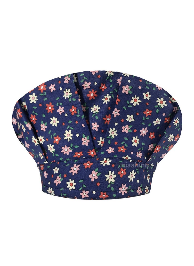 KUYING Printed Small Animal Cute Nurse Hat All Cotton Medical Work Fluffy Hat 