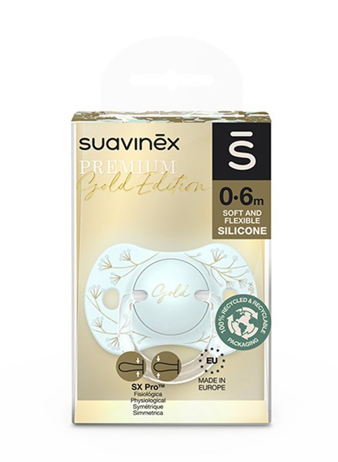 SUAVINEX سوفينكس في إتش وايت سوتشر S 0/6M بريميوم جولد أزرق - Image 2