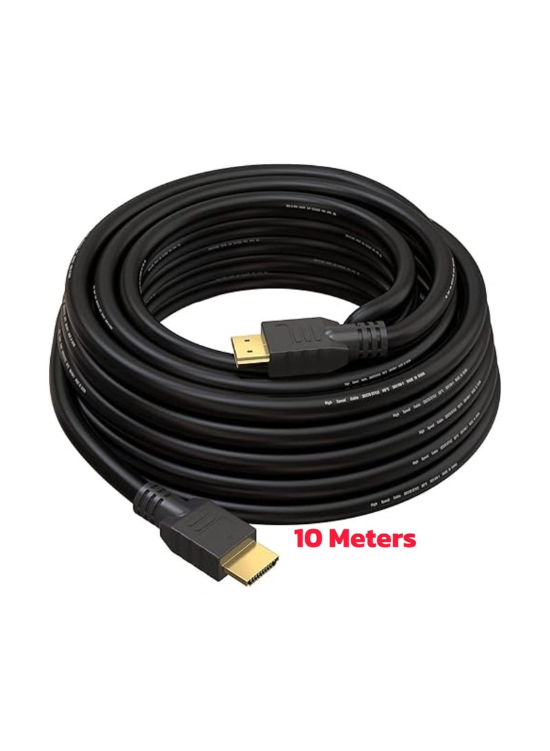 High-Speed HDMI Cable 10M – 4K UHD Support – Compatible with TV, Monitor, Laptop, PC, Projector - Image 1