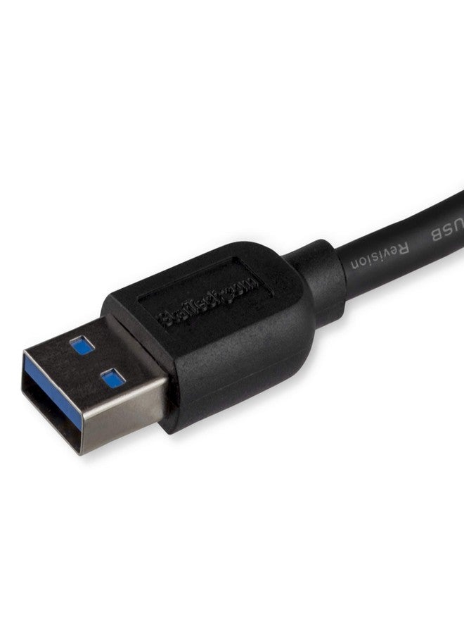 StarTech.com 3m 10ft Slim USB 3.0 A to Micro B Cable M/M - Mobile Charge Sync USB 3.0 Micro B Cable for Smartphones and Tablets (USB3AUB3MS) - Image 3