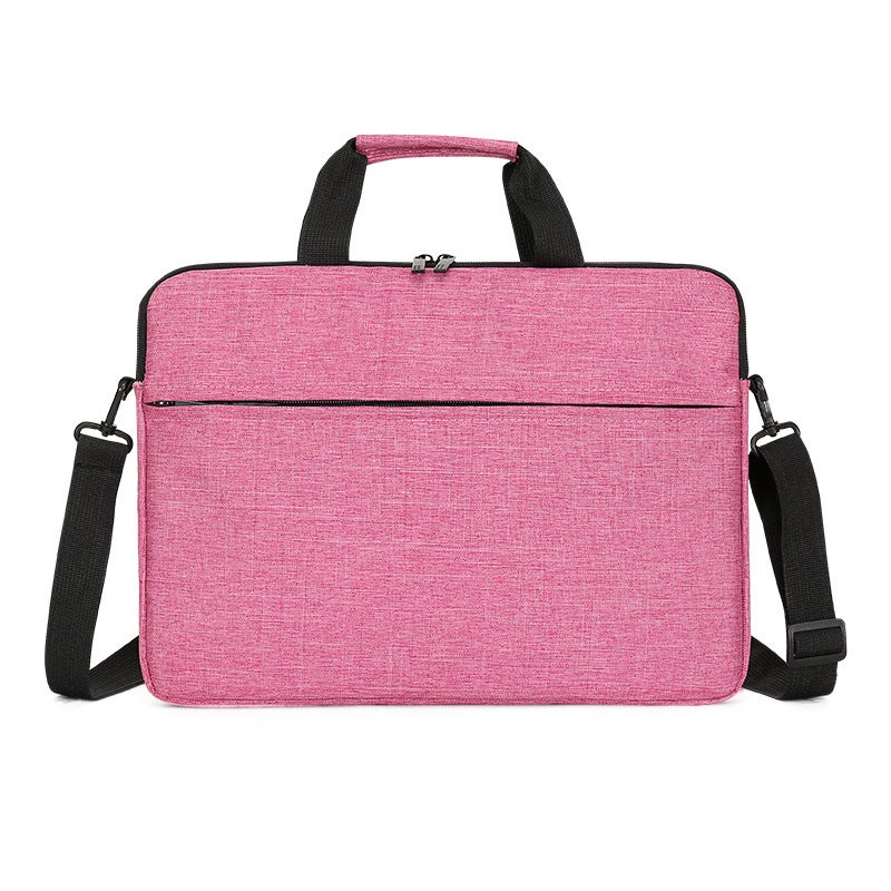 Laptop bag mens and womens hand-held shoulder bag liner bag Apple 13/14/15.6 inch flat bag wholesale Rose Red