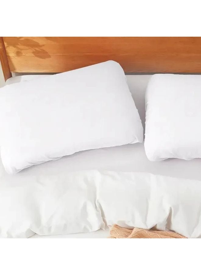 10pcs White Disposable Sanitary Pillowcases 19 69x31 5 Inch For Travel Hotel Salon - Image 3