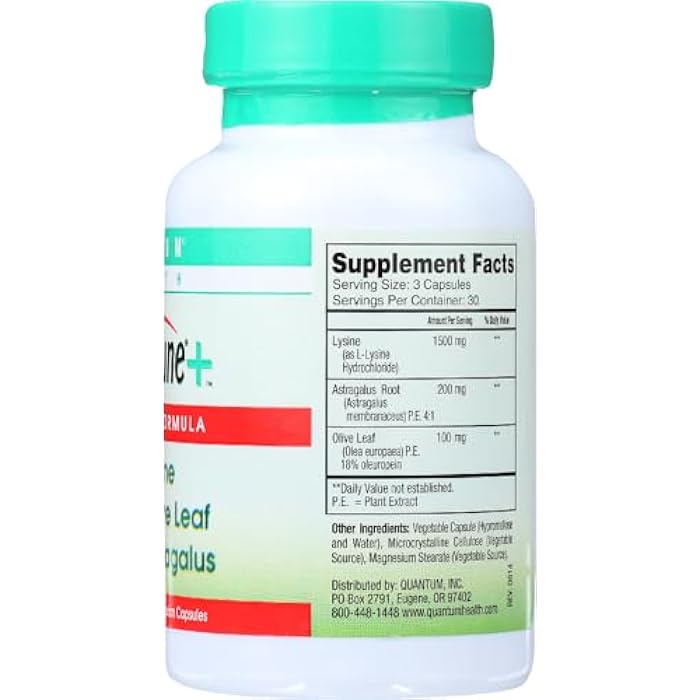 Quantum Superimmune and Power Formula - 90 Vegetarian Capsules - Image 4