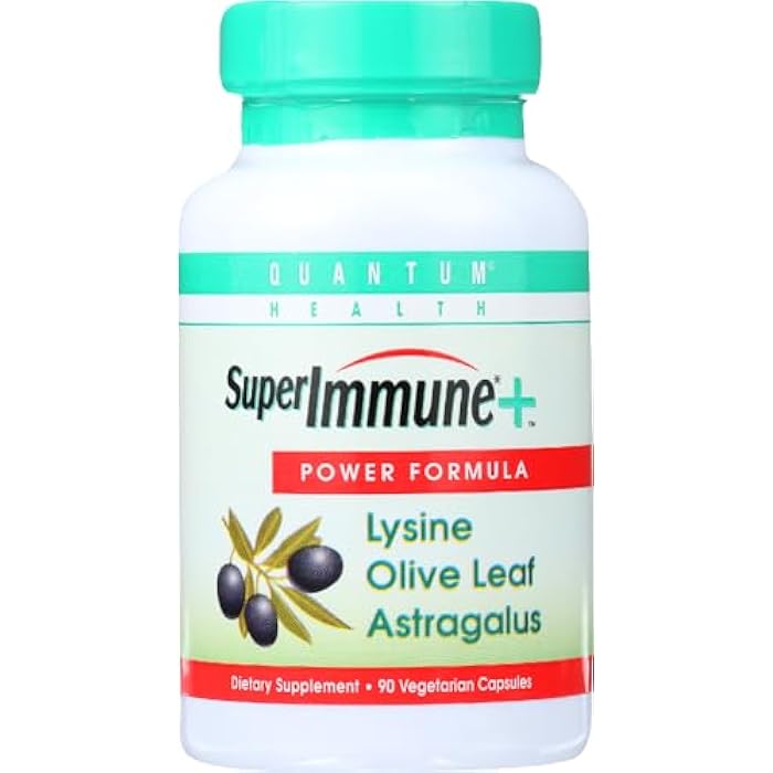 Quantum Superimmune and Power Formula - 90 Vegetarian Capsules - Image 1
