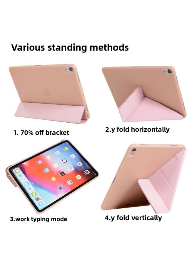 For IPadpro 11 M4Y Folding Case Air 13 2024 Honeycomb TPU Transformers Case-Color:Dark Green-Applicable Model:For IPad Pro 11 2024 - Image 5