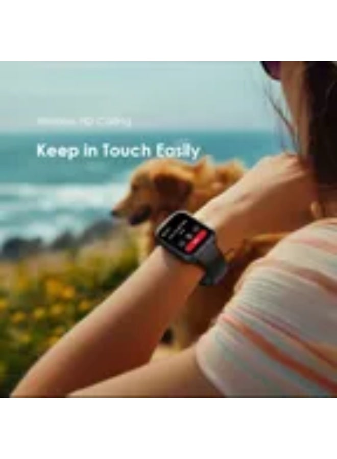 Oraimo 300 mAh oraimo Watch 5 Lite Smart Watch - 2.01" HD Screen, HD Bluetooth Calling, AI-Generated Watch Faces, IP68 Dust & Water Resistance - Black. black - Image 4