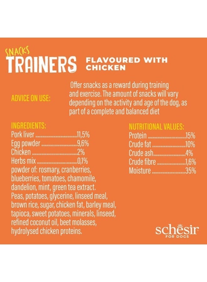 Schesir For Dogs Trainers Soft & Chewy Treats - Image 3