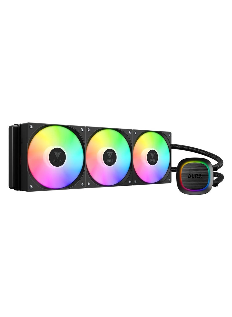 GAMDIAS Gamdias AURA GL360 V2 CPU Black Liquid Cooler  - Image 3
