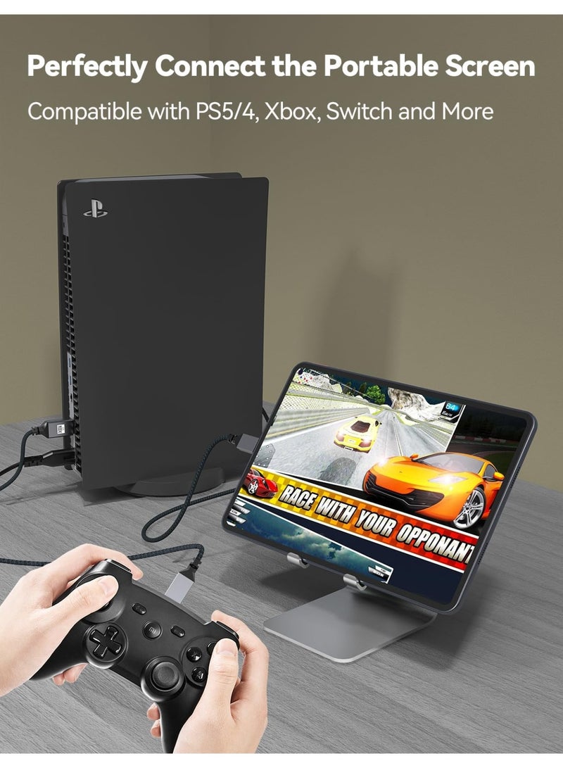 fantasize كابل Mini HDMI إلى HDMI بطول 6.5 قدم، كابل عالي السرعة لتوصيل الأجهزة مثل الكاميرات والشاشات والتلفزيونات وأجهزة العرض واللابتوبات – كابل محول متين وسهل الاستخدام - Image 5