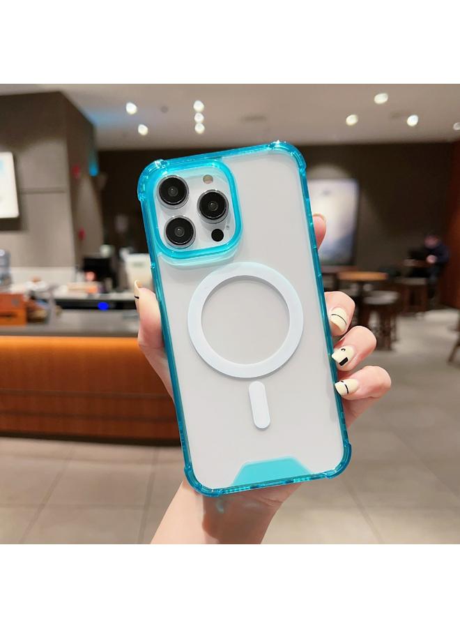 اس-توب جراب هاتف iPhone 13 Pro مصنوع من مادة الأكريليك الشفافة المقاومة للصدمات MagSafe - Image 1