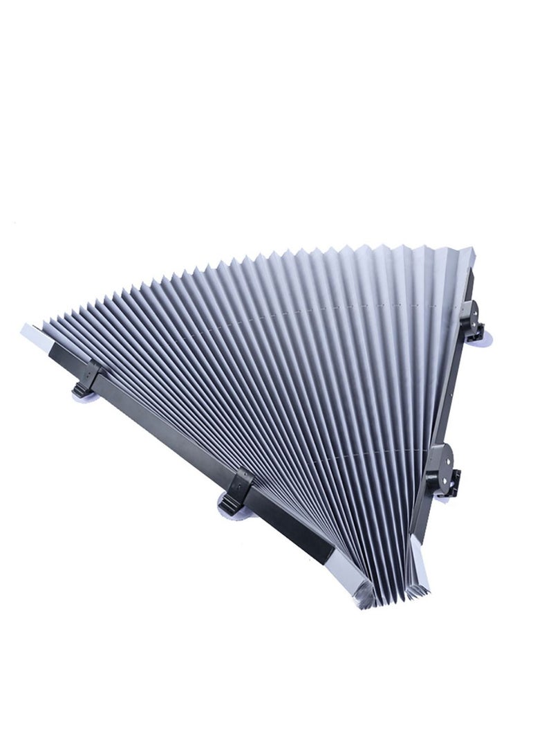 Sharpdo Retractable Car Front Sun Shade Visor 145*80cm Suit for Trucks and Vans or Large Cars - Image 5