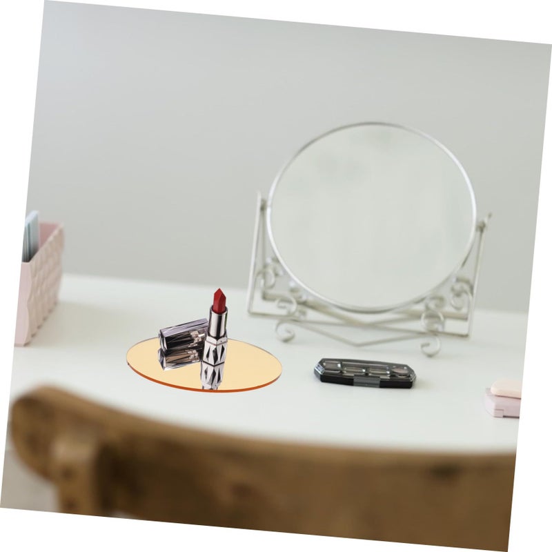 Gold Acrylic Mirror Tray Reflective Photography Prop for Tables Displays Aromatherapy Beauty Products Creative Photo Shoots - Image 5