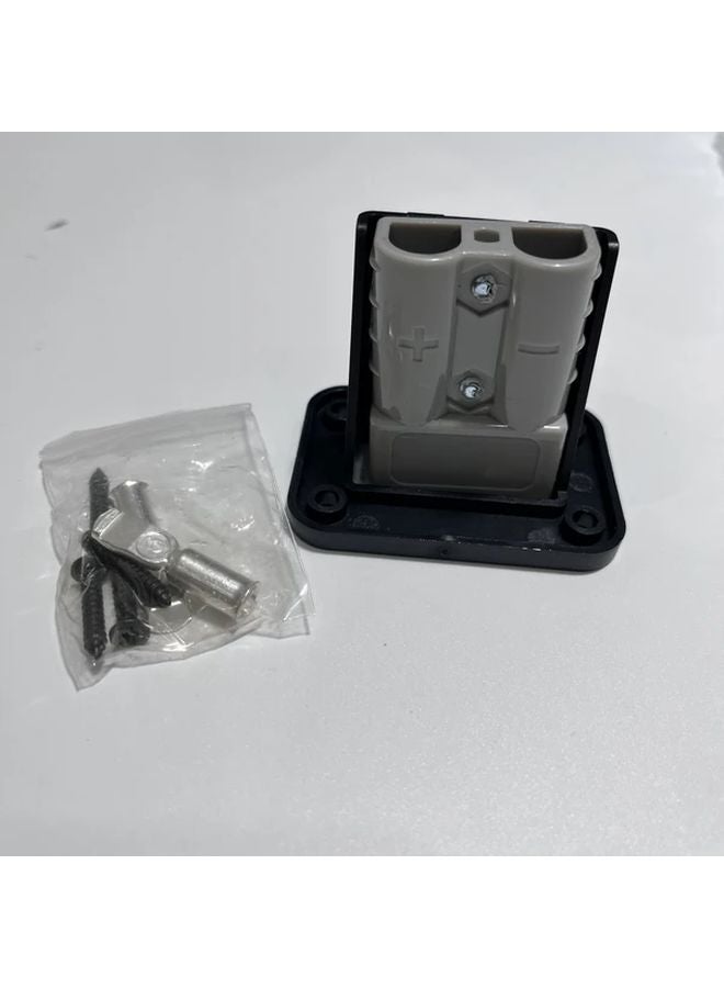 Black Anderson Power Connector Bracket 120A Heavy Duty Screw Terminal Block RV Electrical Equipment - Image 4