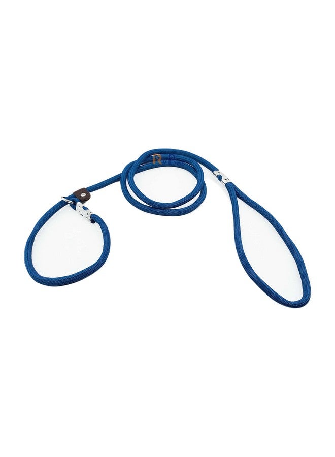 Dog Training Leash Slip Leash, Adjustable Length, Strong & Durable Training Show Leash,Soft Nylon Rope I Leather Adjustable, Length 5 Feet X 1 Cm - Pack Of 1 (Multicolor) - Image 2