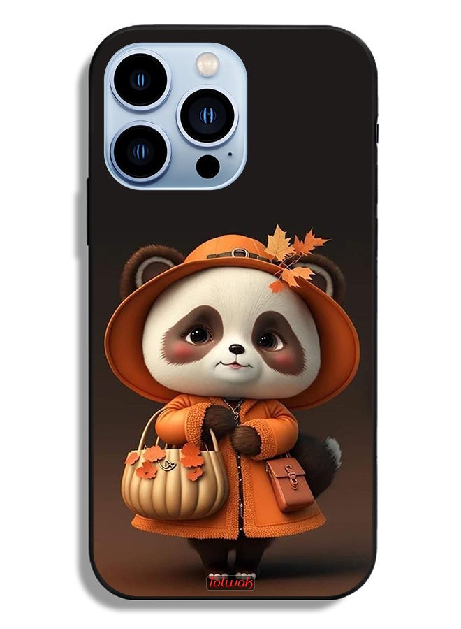 Tolwak Apple iPhone 13 Pro Protective Case Cute Panda Lady Style - Image 2