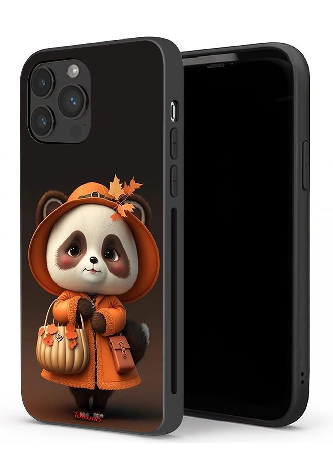 Tolwak Apple iPhone 13 Pro Protective Case Cute Panda Lady Style - Image 1