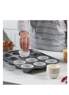 Comfy Package Comfy Package [500Pcs] Standard White Cupcake Liners for Baking - Food Grade & Grease-Proof Muffin Liners, Durable Baking Cups for Muffins, Cupcakes, and More  - Image 2