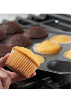 Comfy Package Comfy Package [500Pcs] Standard White Cupcake Liners for Baking - Food Grade & Grease-Proof Muffin Liners, Durable Baking Cups for Muffins, Cupcakes, and More  - Image 3