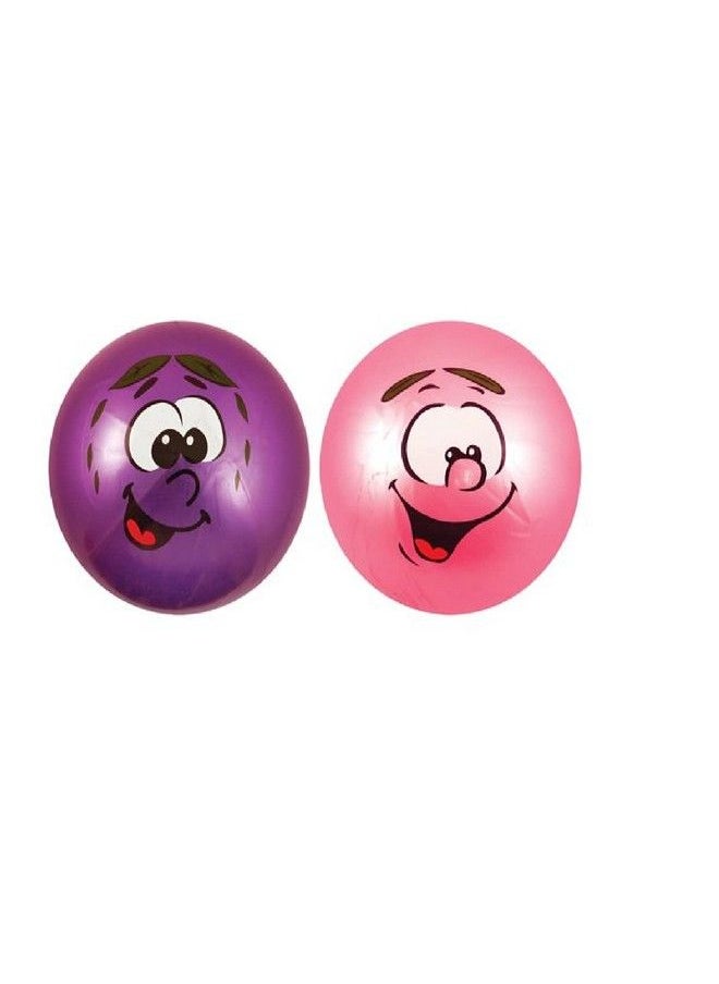 Inaaya Beach Ball For Water Swimming Pool Garden Outdoor Sports Kids Playing Inflatable Lightweight Ball Set Of 2 (Multicolor)  - Image 2