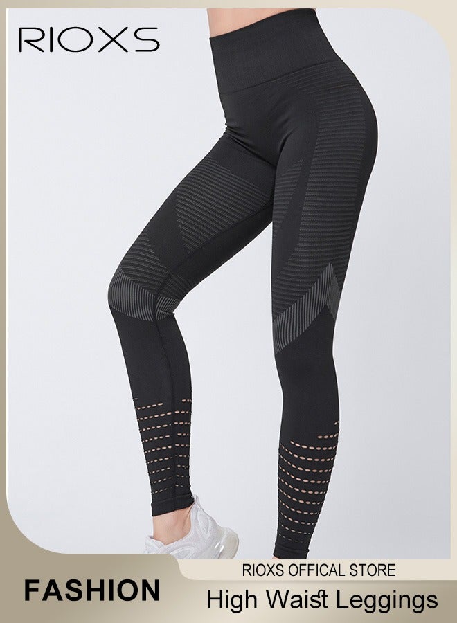 RIOXS Women's Joggers Pants,Comfy High Waisted Trousers,Lightweight Athletic Leggings Pants,Casual Sweatpants For Gym Workout Yoga Running,Stretch Pants With Pocket For Women Ladies  - Image 2