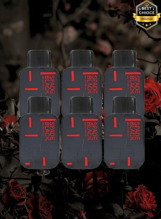 روزيلا 6 قطع عطر سبايد بلاك للجنسين 100 مل - Image 1