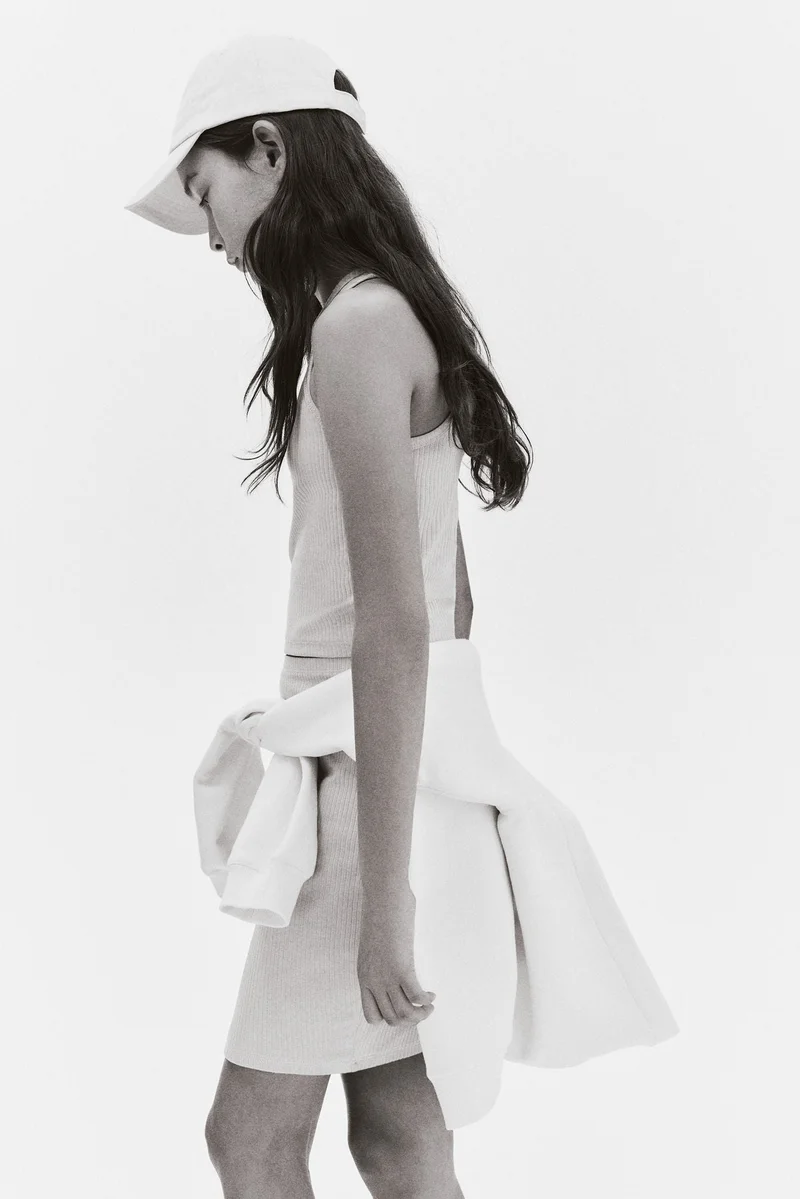 H&M 2-piece ribbed cotton set