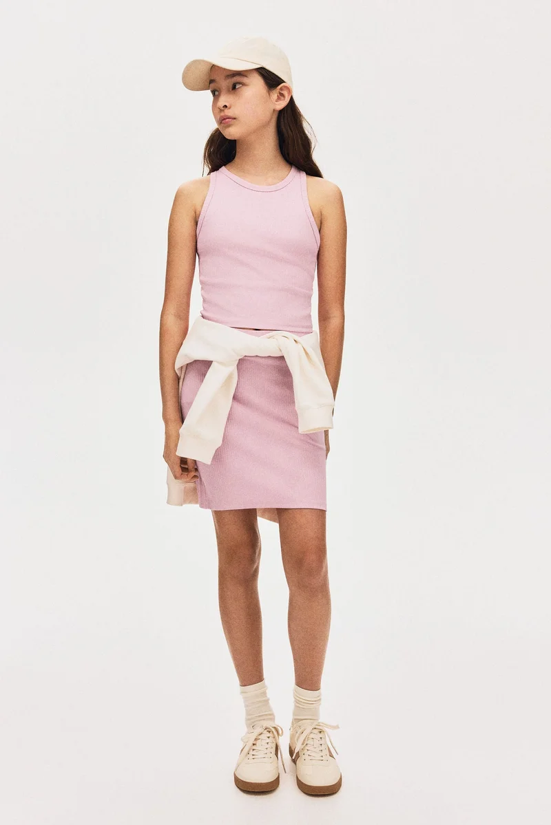 H&M 2-piece ribbed cotton set