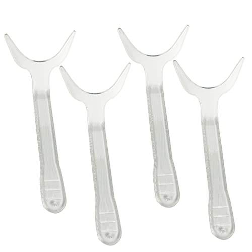 Angzhili 4 Pcs Dental Photography Retractors,Clear Orthodontic Lip Retractor (Large) - Image 1