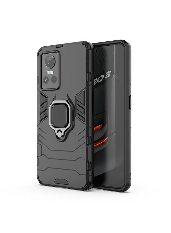 اس-توب جراب هاتف Realme GT Neo3 مقاوم للصدمات من البولي كربونات + جراب هاتف مزود بحامل من مادة TPU - Image 1