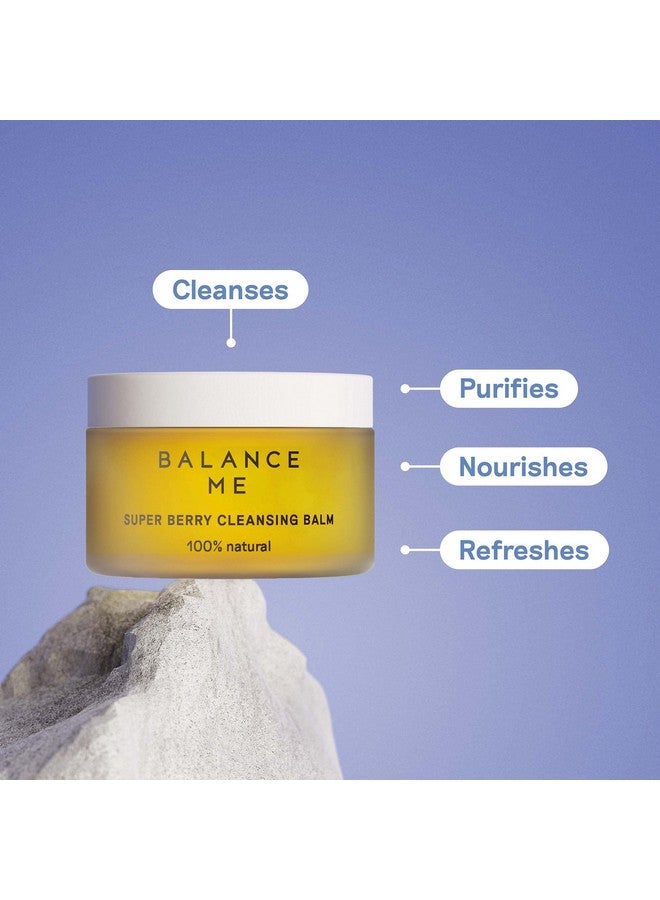 Balance Me Super Berry Cleansing Balm Face Cleansing Balm Travel Cleansing Balm 100G - Image 3