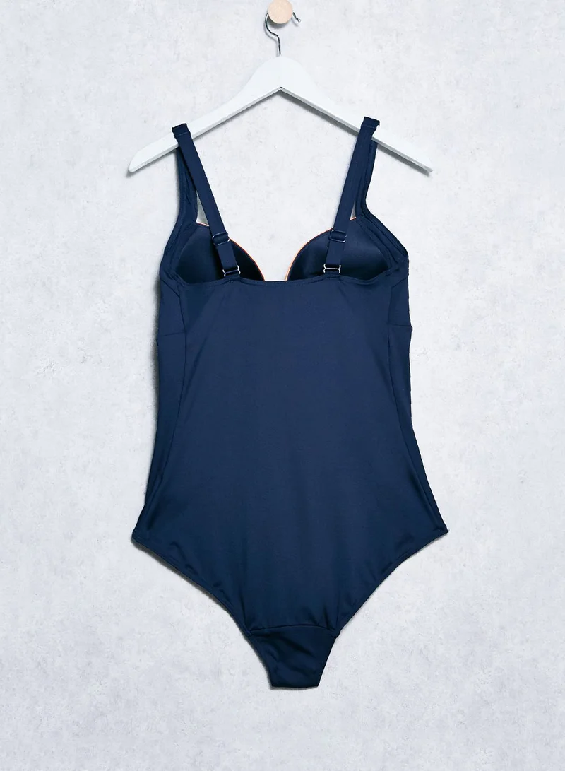 EVANS Embroidered Swimsuit