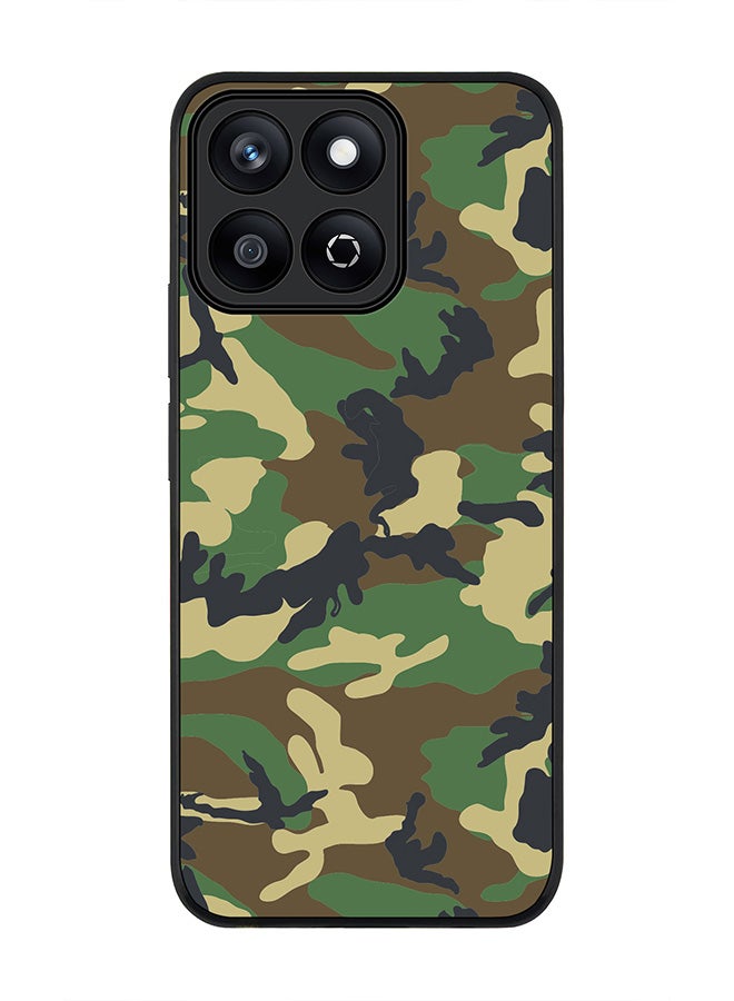 Stylizedd For Honor X7c 4G Case,Slim fit Camera Protection, Shockproof Thin Phone cover  - Jungle Camo - Image 1