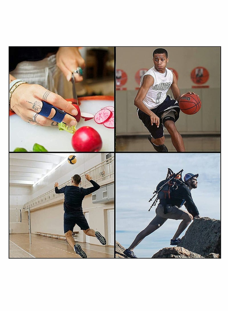 KASTWAVE Finger Splints, 3 Pcs Finger Straightener Finger Support Finger Stabilizer Brace for Broken, Strained, Sprained, Swollen Fingers, Arthritis, or Tendinitis, Pain Relief from Stenosing Tenosynovitis - Image 4