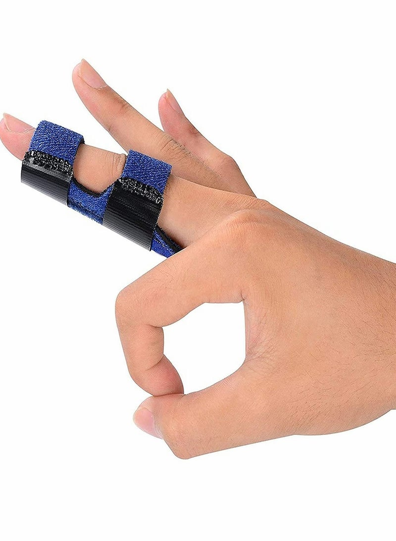 KASTWAVE Finger Splints, 3 Pcs Finger Straightener Finger Support Finger Stabilizer Brace for Broken, Strained, Sprained, Swollen Fingers, Arthritis, or Tendinitis, Pain Relief from Stenosing Tenosynovitis - Image 2