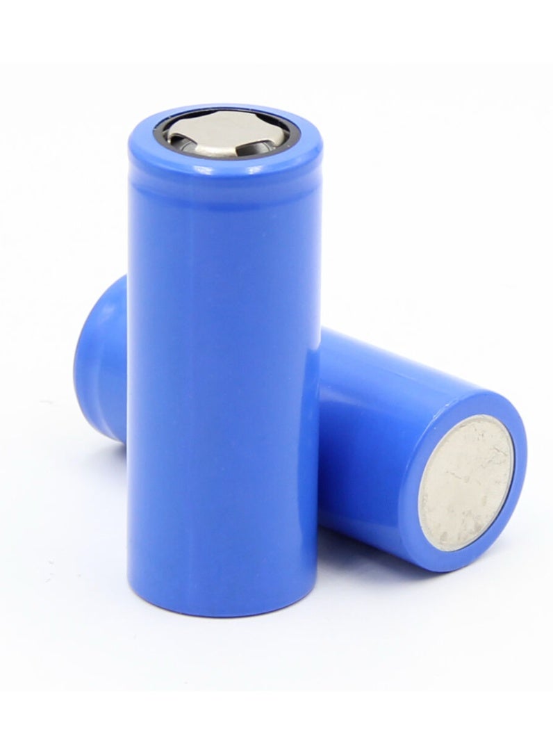 2 Pieces Lithium 26650mah Secondary INR Capacity Cylindrical Battery Power - Image 2