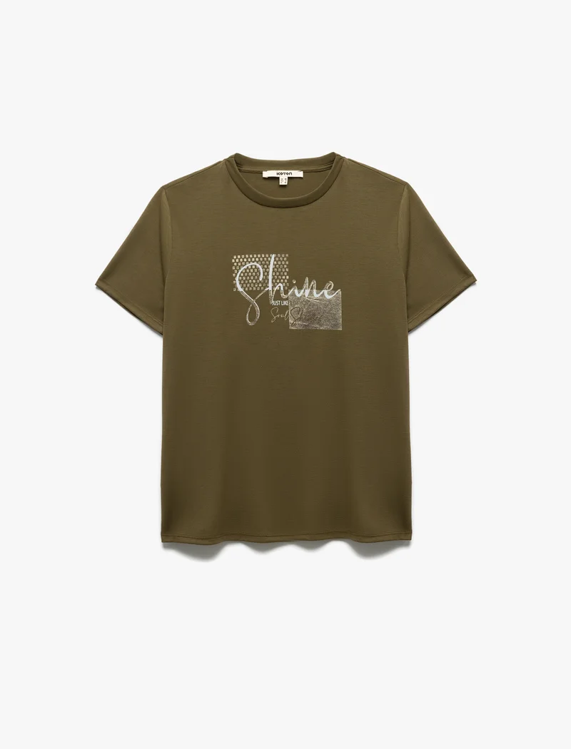 كوتون Short Sleeve Women's T-Shirt