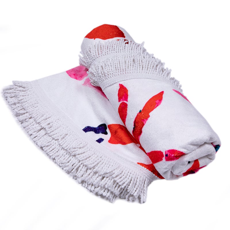 Anemoss Crab Round Beach Towel - Image 2