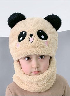 A.M Children's Plush Hat, Party Animal Hats For Kids, Cute Panda Hat.Winter Children's Ski Cap, Windproof Warm Cap.  - Image 3