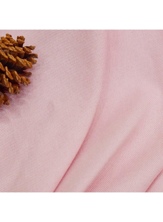 UPOPO Pink Valance Curtains 18 inches Long Linen Textured Curtain Valance Toppers Kitchen Short Small Mini Little Living Room Bedroom Window Curtain Valances 1 Panel Rod Pocket 54"x18" - Image 4