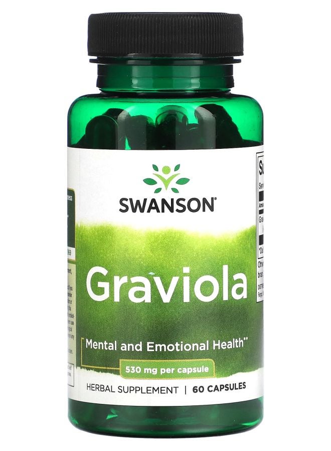 SWANSON Graviola 530 mg 60 Capsules